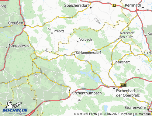Kaart MICHELIN Ernstfeld - ViaMichelin