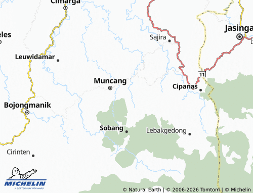 Mapa MICHELIN Ciminyak - ViaMichelin