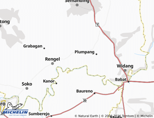 Carte MICHELIN Trutup - ViaMichelin