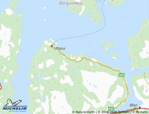 Mapa MICHELIN Harpeskjer - ViaMichelin