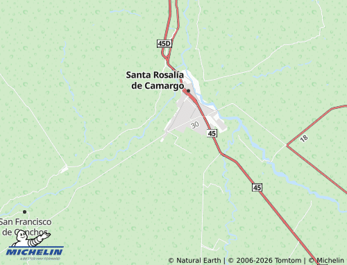Mappa MICHELIN Abraham González I - ViaMichelin