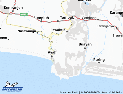 MICHELIN Mangunweni map - ViaMichelin