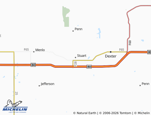 Mappa MICHELIN Stuart - ViaMichelin