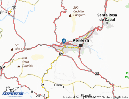 MICHELIN La Floresta map - ViaMichelin