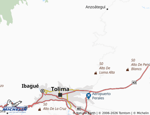 Mappa MICHELIN China Alta - ViaMichelin