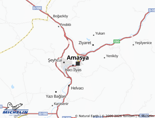 MICHELIN-Landkarte Şamlar - ViaMichelin