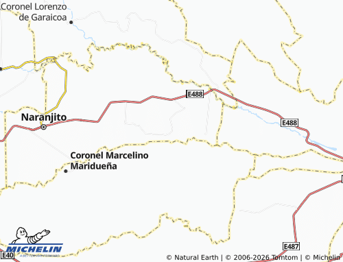 MICHELIN Rocafuerte map - ViaMichelin