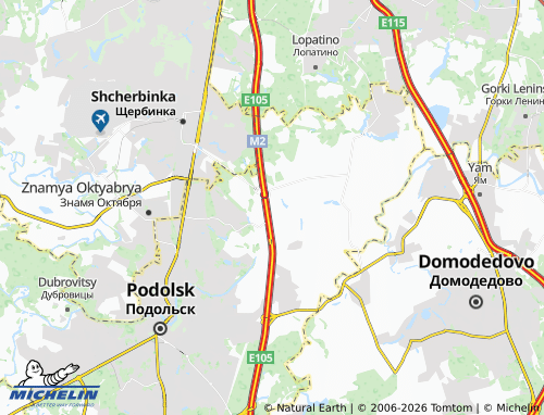 Carte MICHELIN Bykovka - ViaMichelin