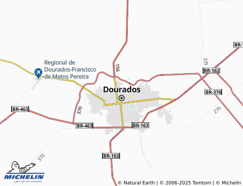 MICHELIN Portal de Dourados map - ViaMichelin