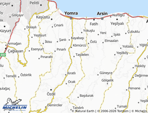 MICHELIN Taşdelen map - ViaMichelin