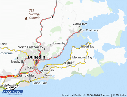 Mapa MICHELIN Saint Leonards - ViaMichelin