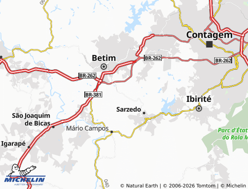 MICHELIN Jardim Primavera map - ViaMichelin