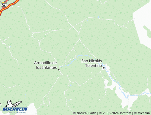 MICHELIN-Landkarte Arroyo Hondo - ViaMichelin