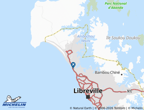 Mappa MICHELIN Okala - ViaMichelin