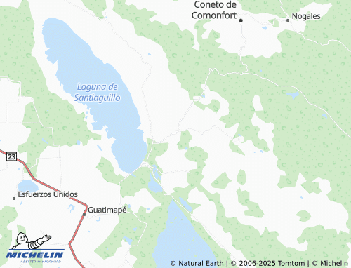 MICHELIN Valle Florido map - ViaMichelin