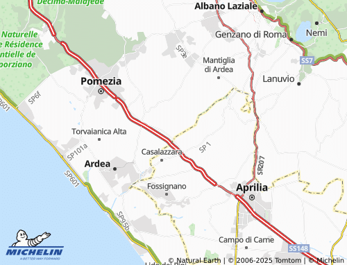 MICHELIN Madonnina map - ViaMichelin