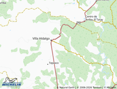 Mappa MICHELIN Ejido San Elías - ViaMichelin