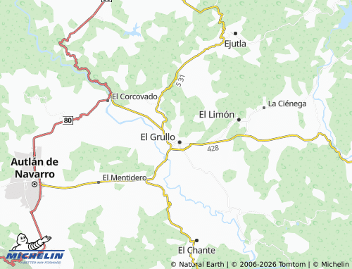 Mapa MICHELIN El Álamo - ViaMichelin