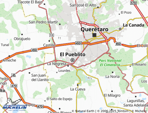 Carte MICHELIN Misión La Esperanza - ViaMichelin