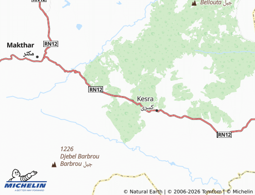 Mappa MICHELIN Hammam Kisra - ViaMichelin