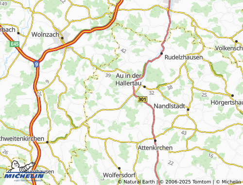 Kaart MICHELIN Günzenhausen - ViaMichelin