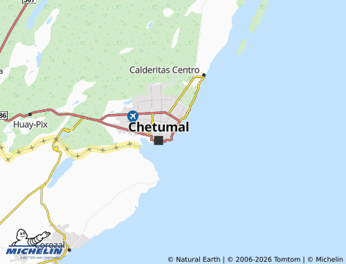 MICHELIN Bahía map - ViaMichelin
