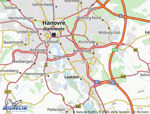 MICHELIN Seelhorst map - ViaMichelin
