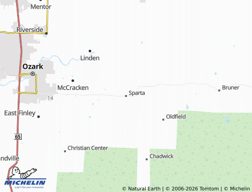 Mapa MICHELIN Sparta - ViaMichelin
