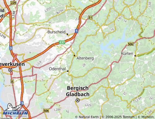 MICHELIN Bülsberg map - ViaMichelin