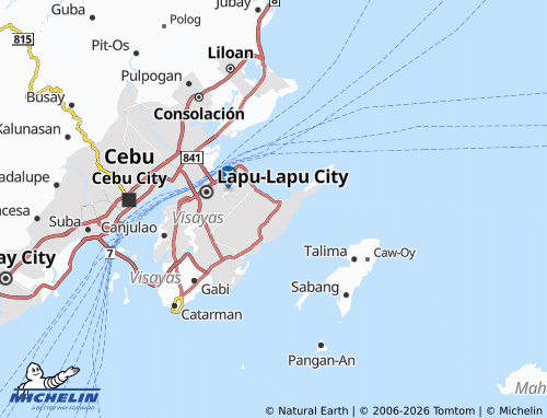 Mappa MICHELIN Mactan - ViaMichelin