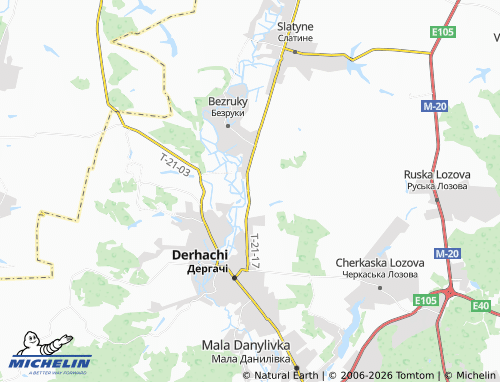 MICHELIN Bilashi map - ViaMichelin