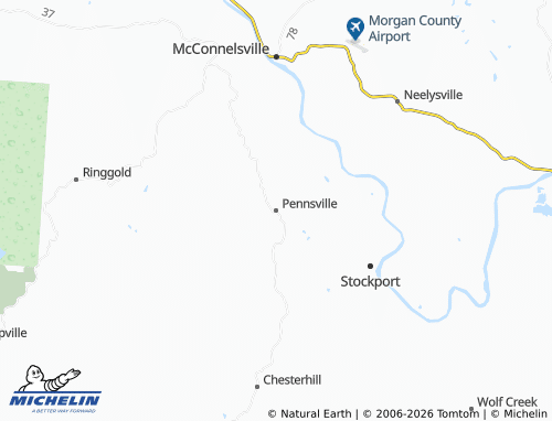 Mappa MICHELIN Pennsville - ViaMichelin