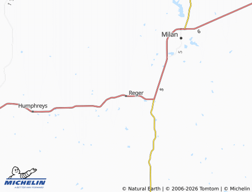 Mappa MICHELIN Reger - ViaMichelin