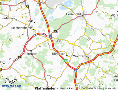 MICHELIN Fürholzen map - ViaMichelin