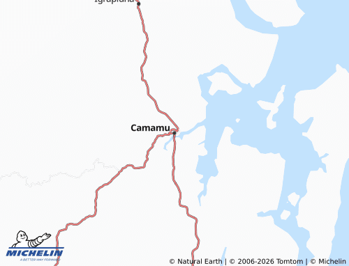 MICHELIN-Landkarte Camamu - ViaMichelin