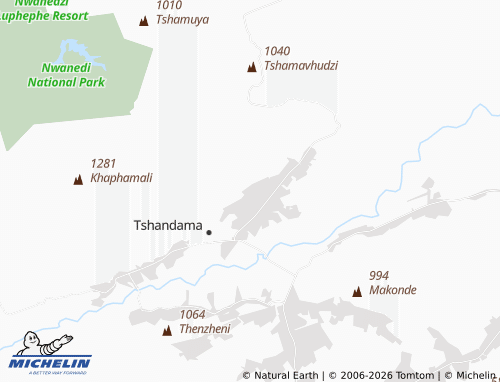 MICHELIN-Landkarte Phalama A - ViaMichelin