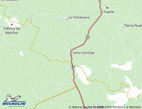 MICHELIN Santo Domingo map - ViaMichelin