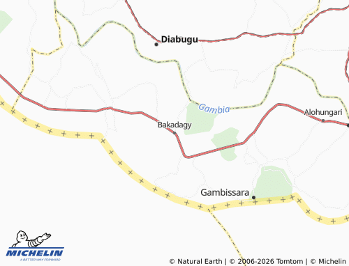 Mappa MICHELIN Bakadagy - ViaMichelin