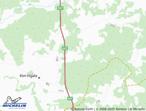 MICHELIN Palase map - ViaMichelin