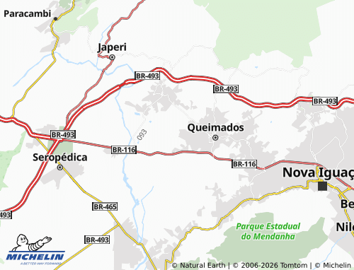 Mappa MICHELIN Parque Tupiara - ViaMichelin