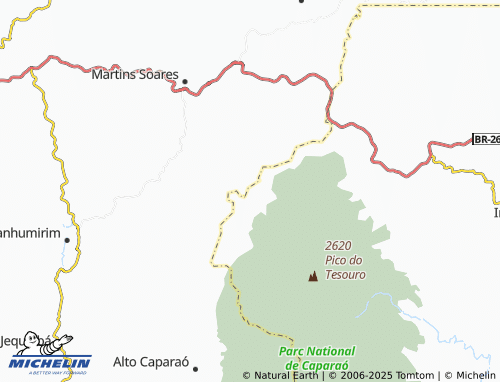 Carte MICHELIN São João do Príncipe - ViaMichelin