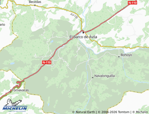 MICHELIN Cabezas Altas map - ViaMichelin