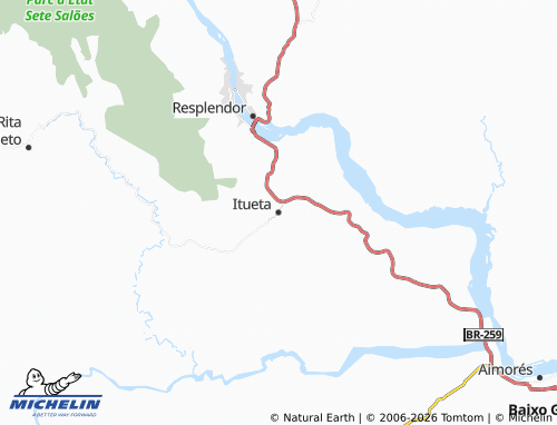 Mappa MICHELIN Itueta - ViaMichelin