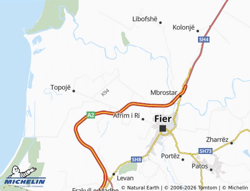 Mapa MICHELIN Sulaj - ViaMichelin