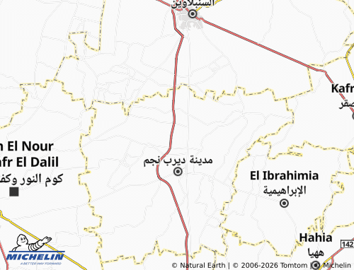 Mapa MICHELIN Munsha'at Kishk - ViaMichelin