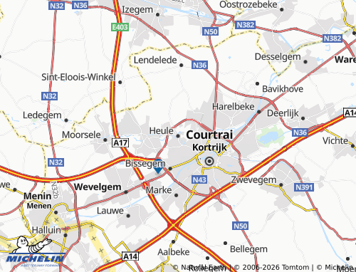 Mappa MICHELIN Heule - ViaMichelin