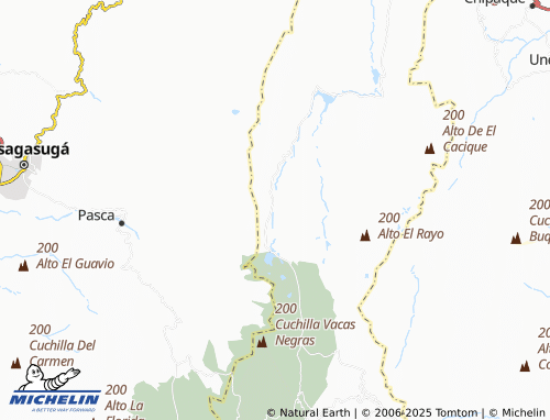 MICHELIN Chisacá map - ViaMichelin