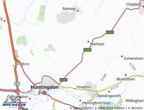 Mapa MICHELIN Broughton - ViaMichelin