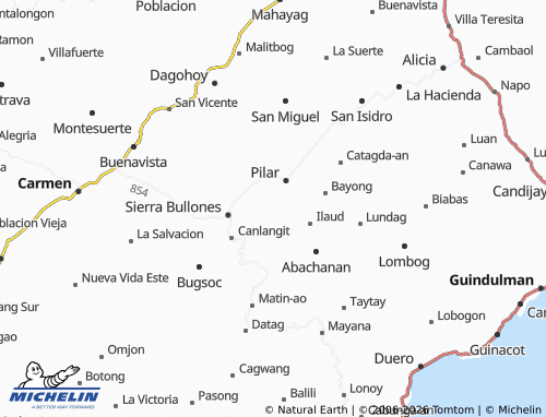 MICHELIN Anibongan map - ViaMichelin