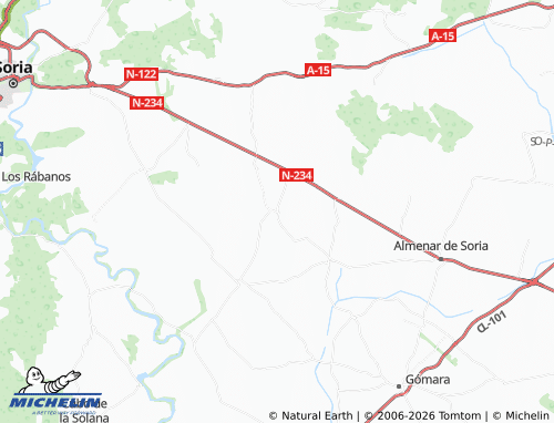 Mappa MICHELIN Candilichera - ViaMichelin
